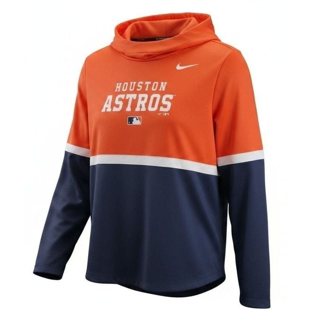 Nike Women's Houston Astros Authentic Collection Dri-Fit Hoodie